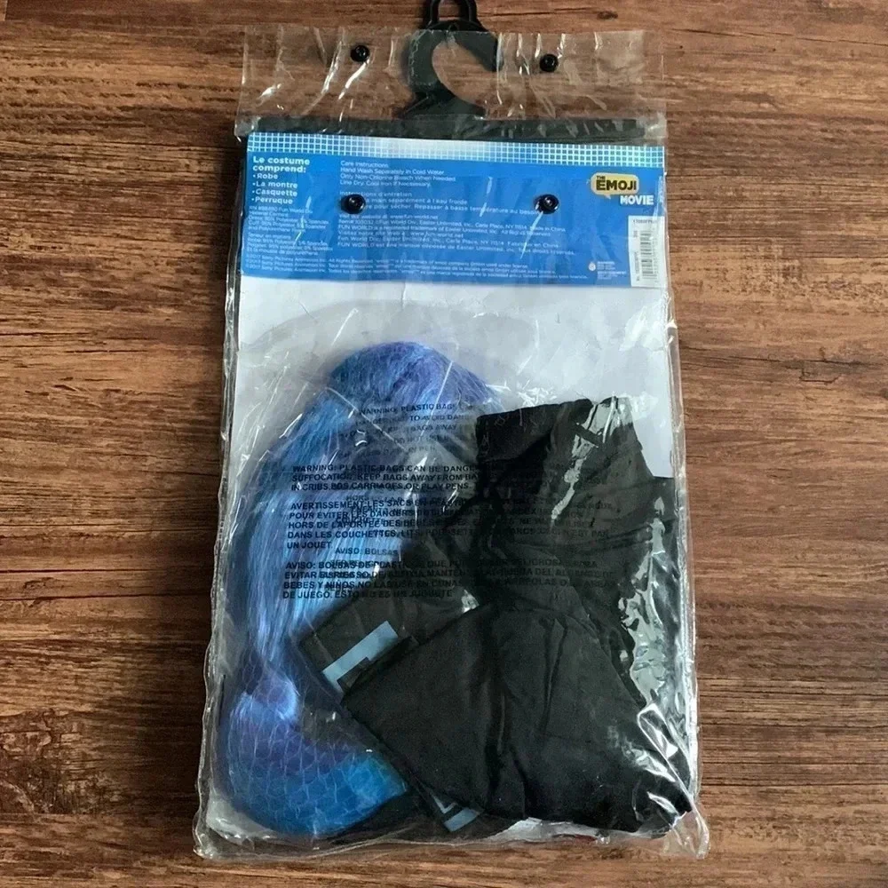 The Emoji Movie Jailbreak Halloween Costume Child Medium
